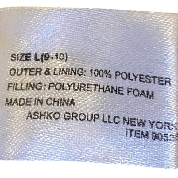 Laura Ashley by Ashko Fair Isle Fuzzy Slipper Socks w/ Grippers Non Slip L #70V - Picture 12 of 13